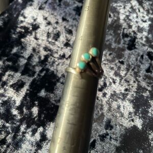 Turquoise sterling ring 5